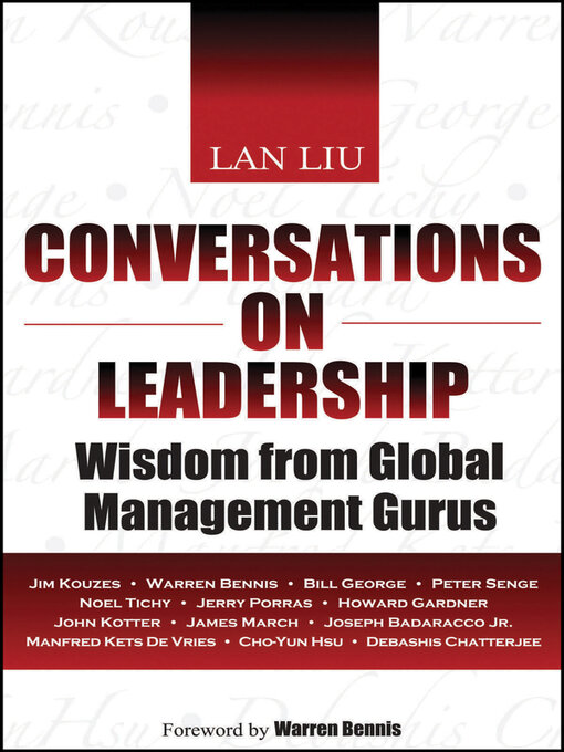 Title details for Conversations on Leadership by Lan Liu - Available
